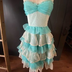 COPY - Vintage tulle Betsey Johnson evening gown